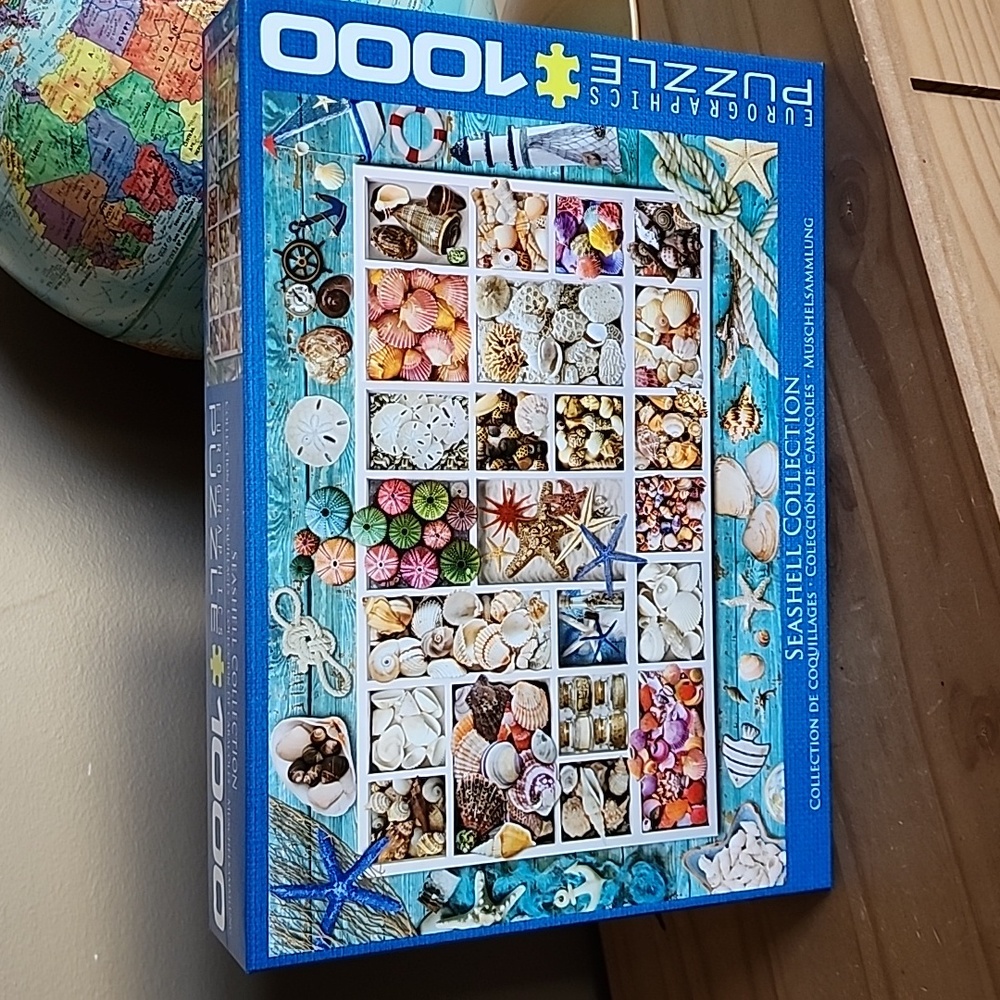 Eurographics 1000 pieces seashell collection jigsaw puzzle